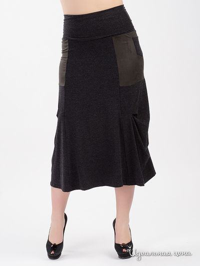 Юбка МадаМ Т, цвет черный МадаМ Т, цвет черный