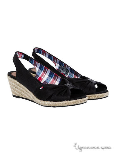 Босоножки Tommy Hilfiger, цвет черный Tommy Hilfiger, цвет BLACK990