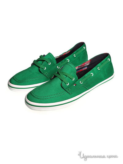 Кеды Tommy Hilfiger, цвет зеленый Tommy Hilfiger, цвет JELLY BEAN241