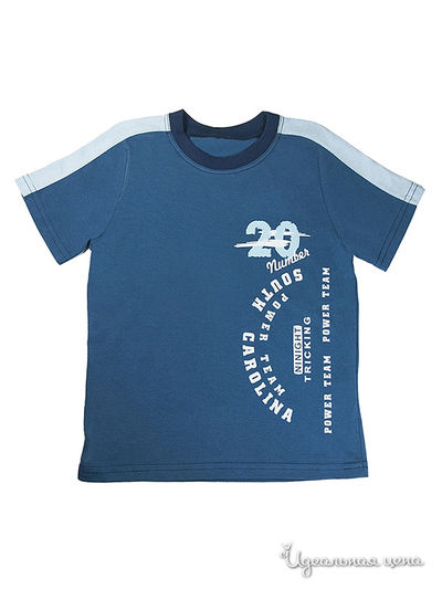 Футболка Figaro, цвет синий