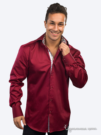 Рубашка Jess France, цвет бордовый