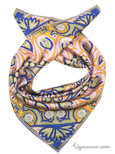 Платок, 90*90 см Moltini, цвет мультиколор