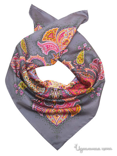 Платок Moltini, цвет серый