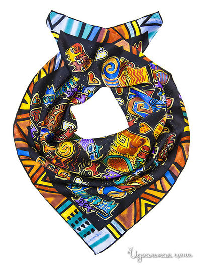 Платок Moltini, цвет черный