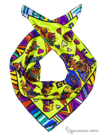 Платок Moltini, цвет салатовый