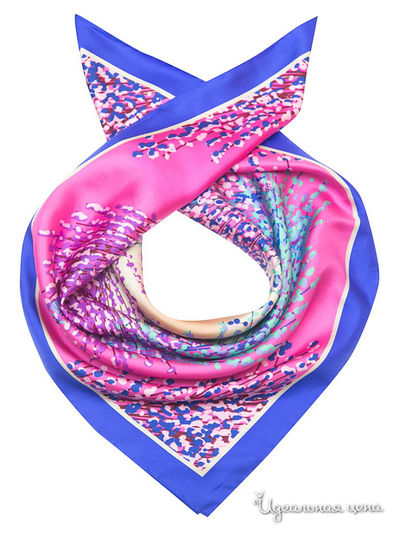 Платок, 90*90 см Moltini, цвет фуксия