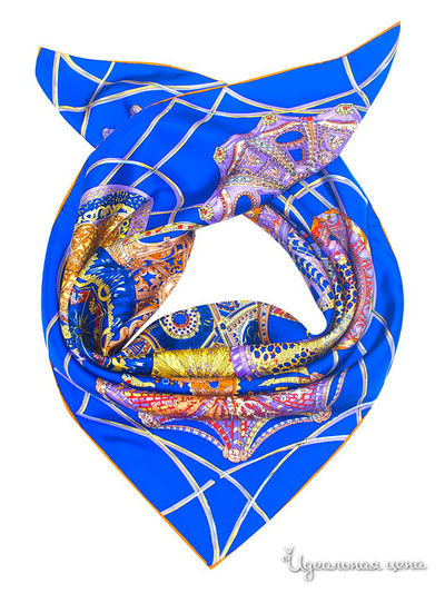 Платок Moltini, цвет синий