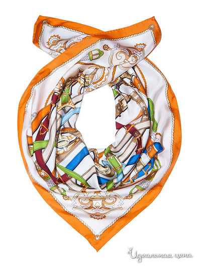 Платок, 90*90 см Moltini, цвет мультиколор