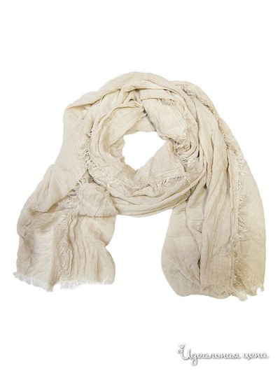 Палантин, 195*95 см Moltini, цвет бежевый