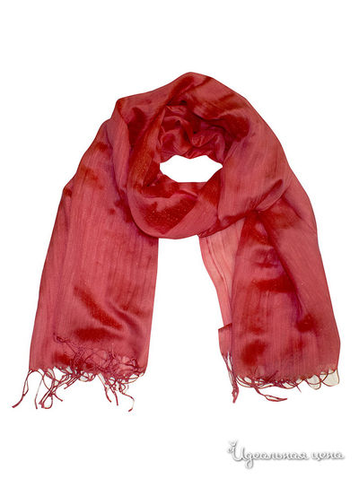 Палантин, 200*90 см Moltini, цвет коралловый