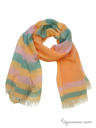 Палантин Moltini, цвет оранжевый