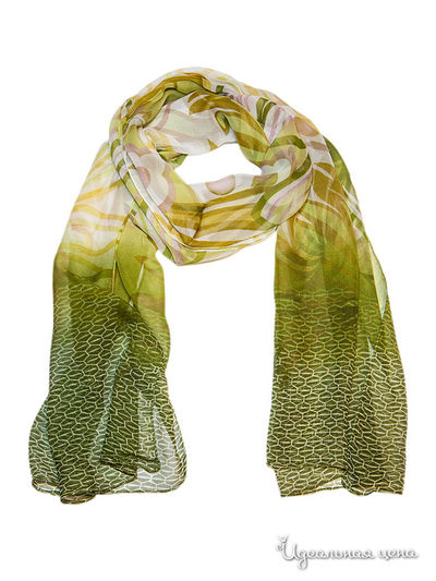 Шарф, 160*50 см Moltini, цвет зеленый