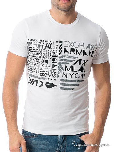 Футболка Armani, цвет Белый