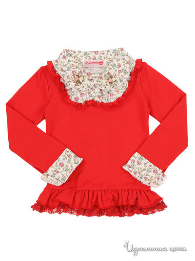 Блуза Coco & Wawa, цвет Красный