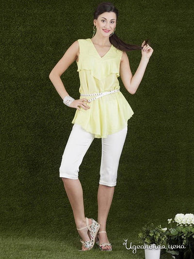 Туника Valeria Lux, цвет желтый
