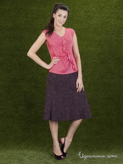 Блуза Valeria Lux, цвет розовый