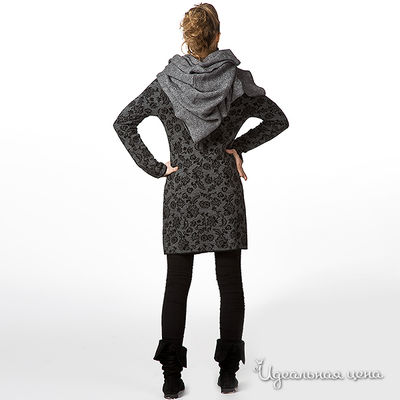 Пальто Northland женское, цвет серый / черный