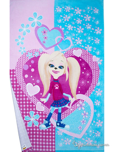 Полотенце 100x150 см Непоседа, цвет мультиколор