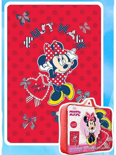 Покрывало 160x200 см Непоседа, цвет красный