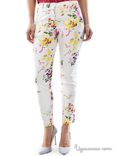 Брюки Fleuretta, цвет белый