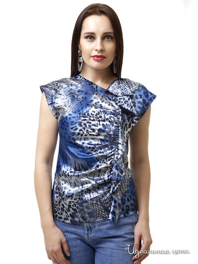 Блуза Fleuretta, цвет синий