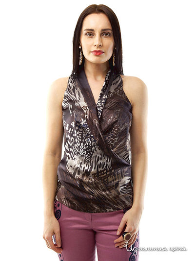 Топ Fleuretta, цвет коричневый