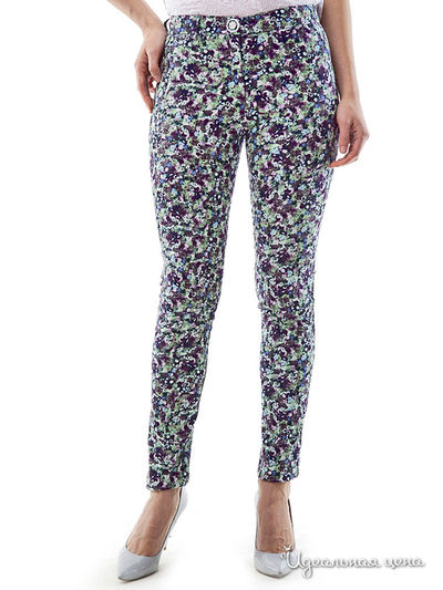 Брюки Fleuretta, цвет мультиколор