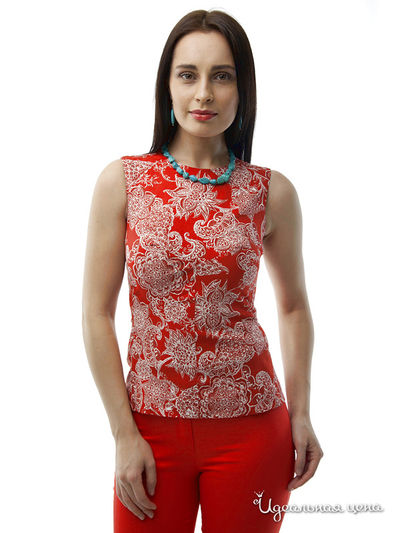 Топ Fleuretta, цвет красный