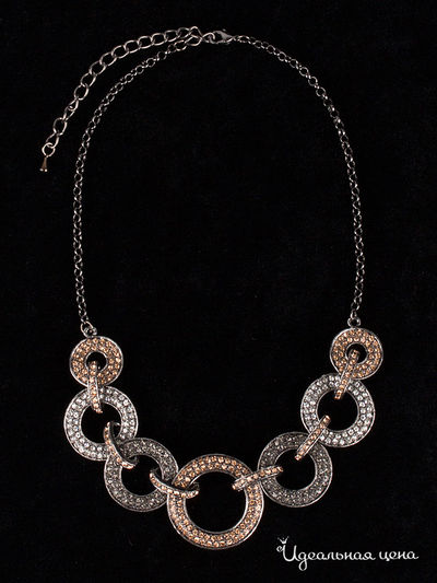 Колье Be you to full, цвет бронза Be You to Full, цвет бронза