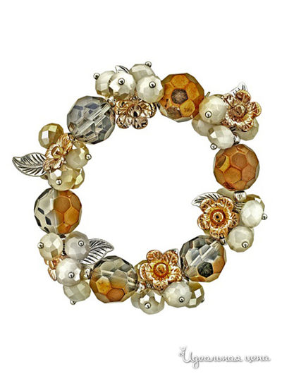 Браслет Be You to Full, цвет бежевый