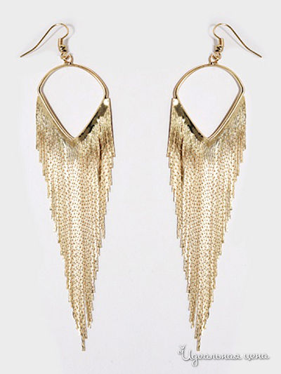 Серьга Be You to Full, цвет Желтый