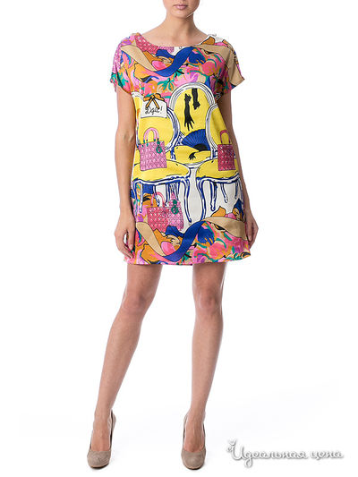 Платье (TA)markaStile, цвет мультиколор