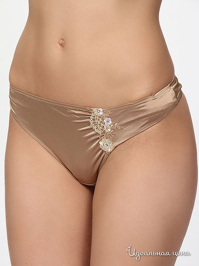 Трусы - стринги Sawren, цвет бежевый