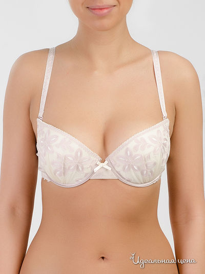 Бюстгальтер пуш-ап Sawren, цвет кремовый