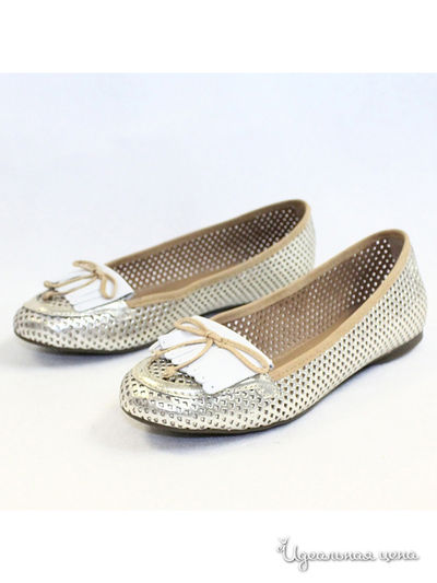Балетки Klimini, цвет бежевый