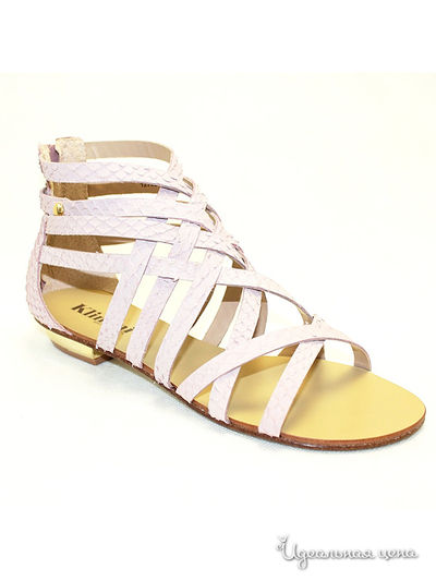 Сандалии  Klimini, цвет серо-розовый Klimini, цвет Серо-розовый