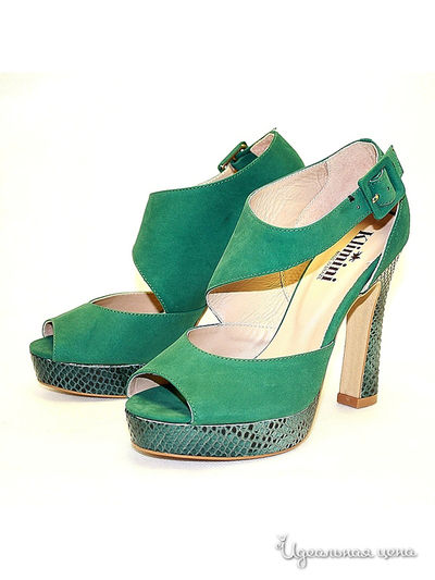 Туфли Klimini, цвет изумрудный Klimini, цвет изумрудный