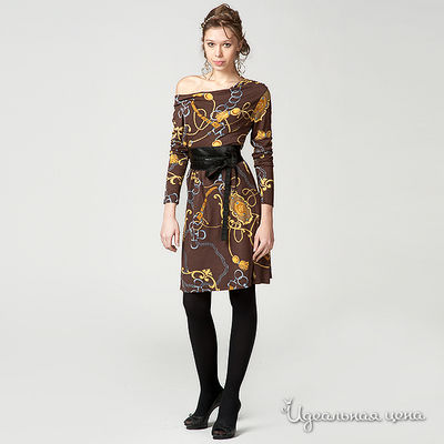 Платье Northland, цвет цвет коричневый