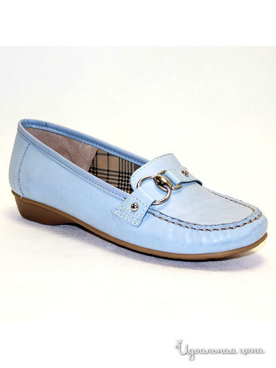 Мокасины Klimini, цвет голубой Klimini, цвет голубой