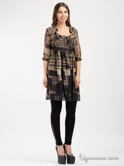 Платье GAS, цвет коричневый