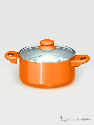 Кастрюля, 1.5 л Beka, цвет оранжевый
