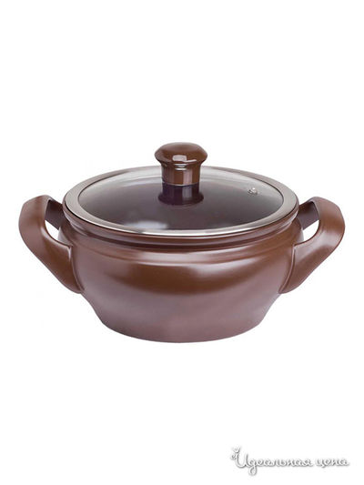 Кастрюля, 2,5 л Ceraflame, цвет коричневый
