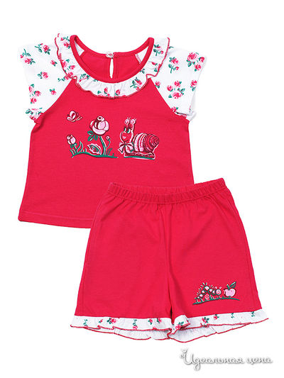 Комплект Апрель для девочки, "Летний день" розовый Апрель, цвет "Летний день" розовый