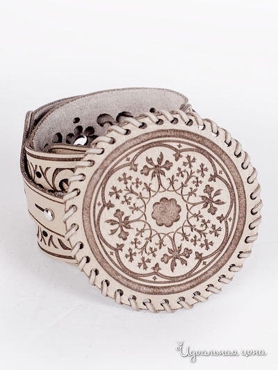 Пояс M.A.K.K.O., цвет бежевый