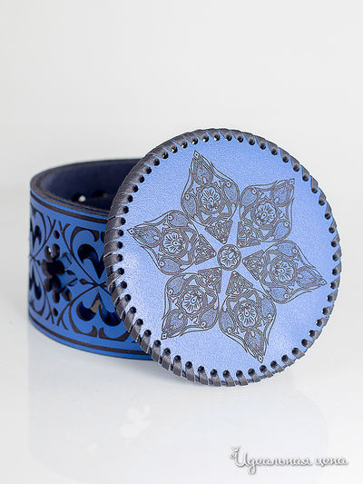 Пояс M.A.K.K.O., цвет синий