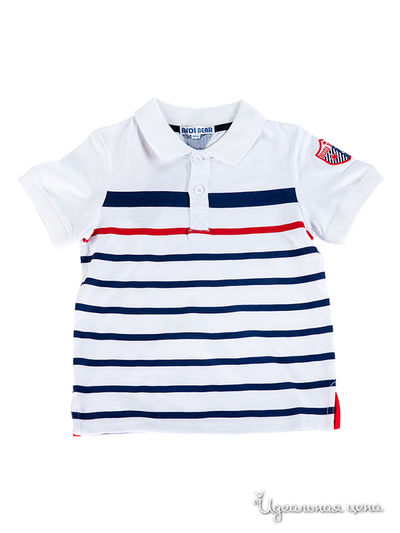 Поло Bodi Bear, цвет белое