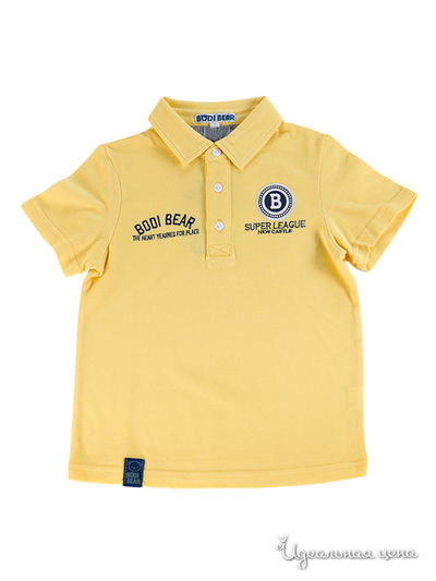Поло Bodi Bear, цвет желтое