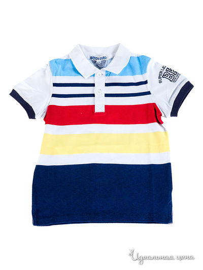 Поло Bodi Bear, цвет белое