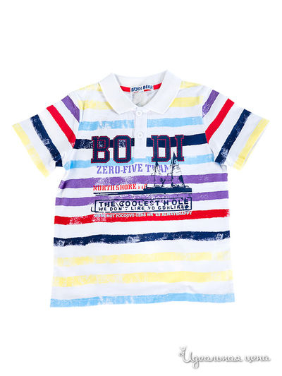 Поло Bodi Bear, цвет белое