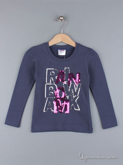 Футболка Amk, цвет темно-серый